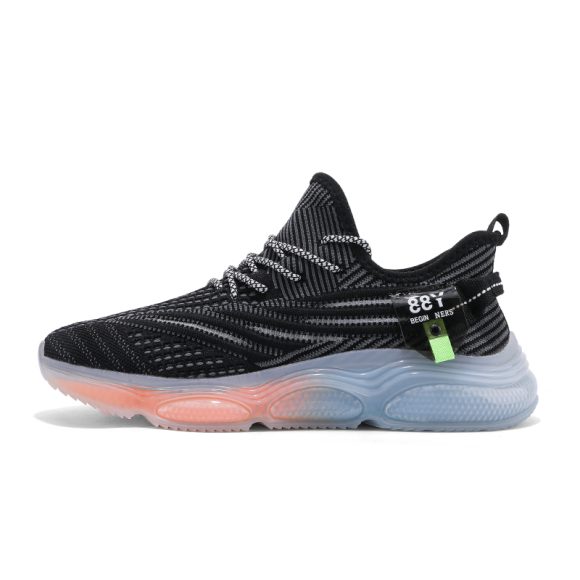Breathable Flyknit Popcorn Mesh Shoes - Image 3