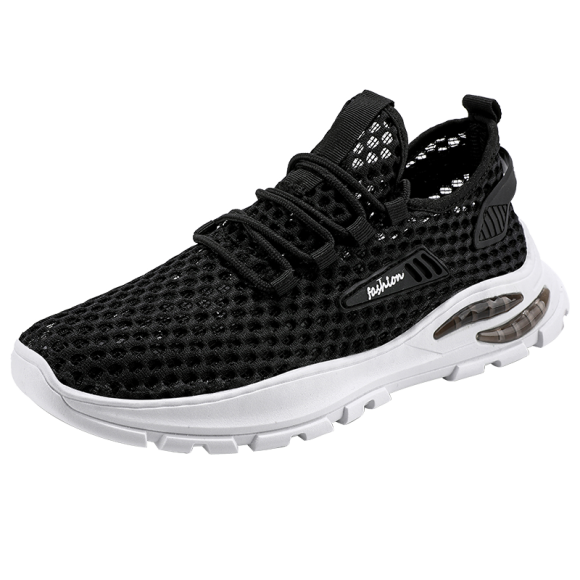 Large mesh hollow breathable casual men's shoes - Image 2